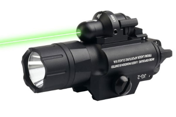 420 Lumen Taktiken Taschenlampe und Laservisier 2mW Combo