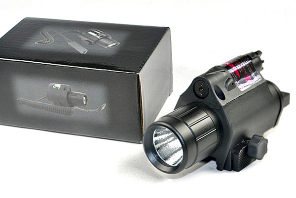LED Taschenlampe und Laservisier 