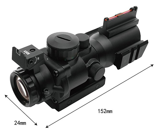 Jagd Zielfernrohr 4 x 32 mit 4 Absehen günstige